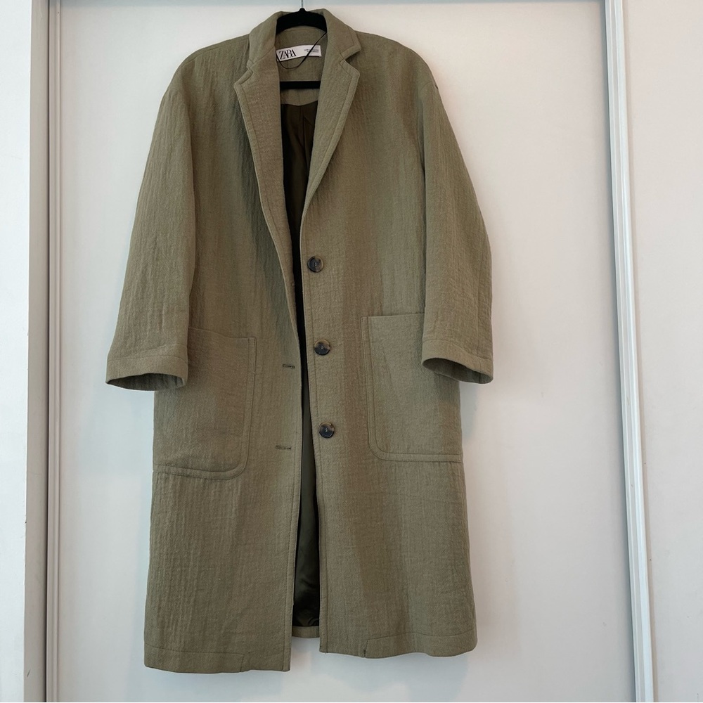 ZARA | LIGHT LONG COAT